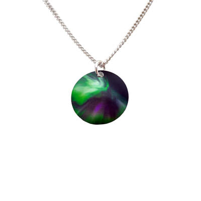 Halsband, Aurora borealis sky