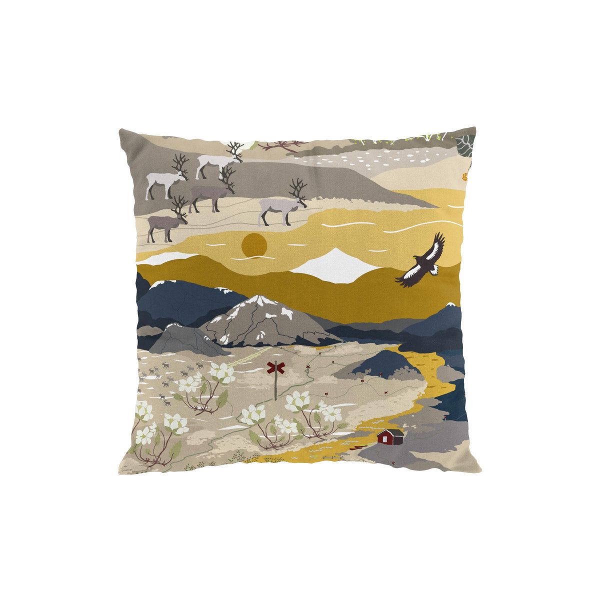 Pillow Lapland, orange