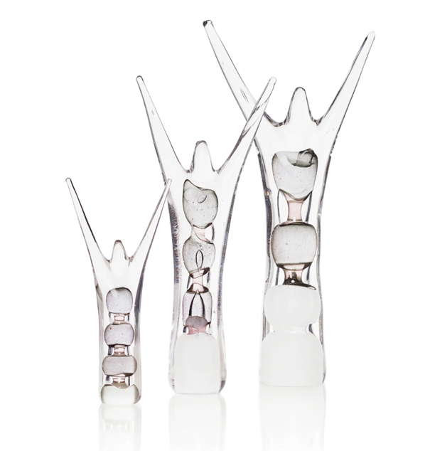 Lust for Life glass sculpture