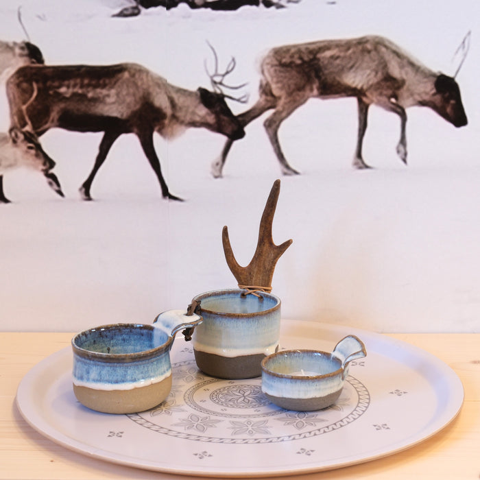 Kåsa i porslin, inredningspresent. Webshop arcticcollection.com