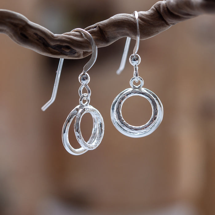 Earring mountain cross
