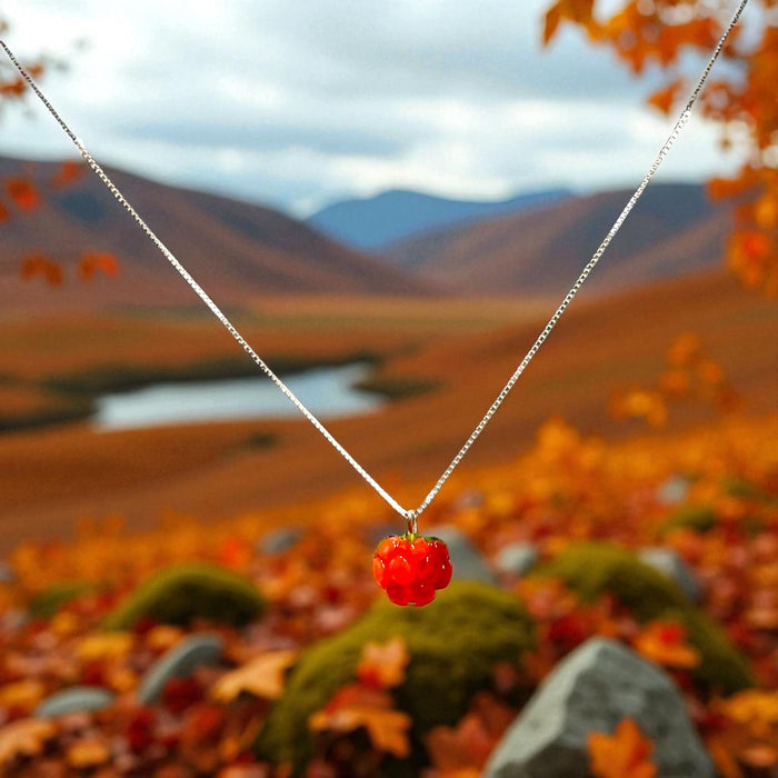 Cloudberry necklace