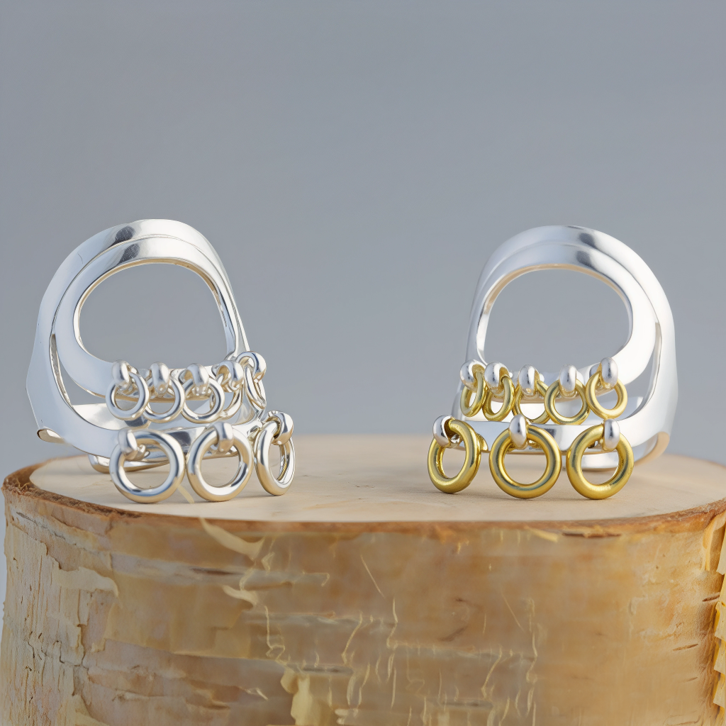 LULEÄLV - silverring i 925 sterlingsilver