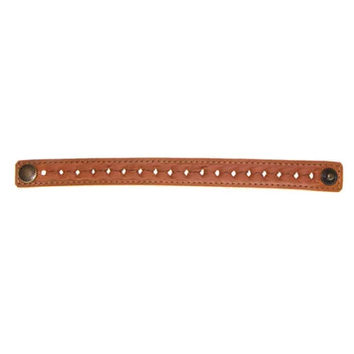 LÄDERARMBAND – Flätat armband i naturgarvat renskinn