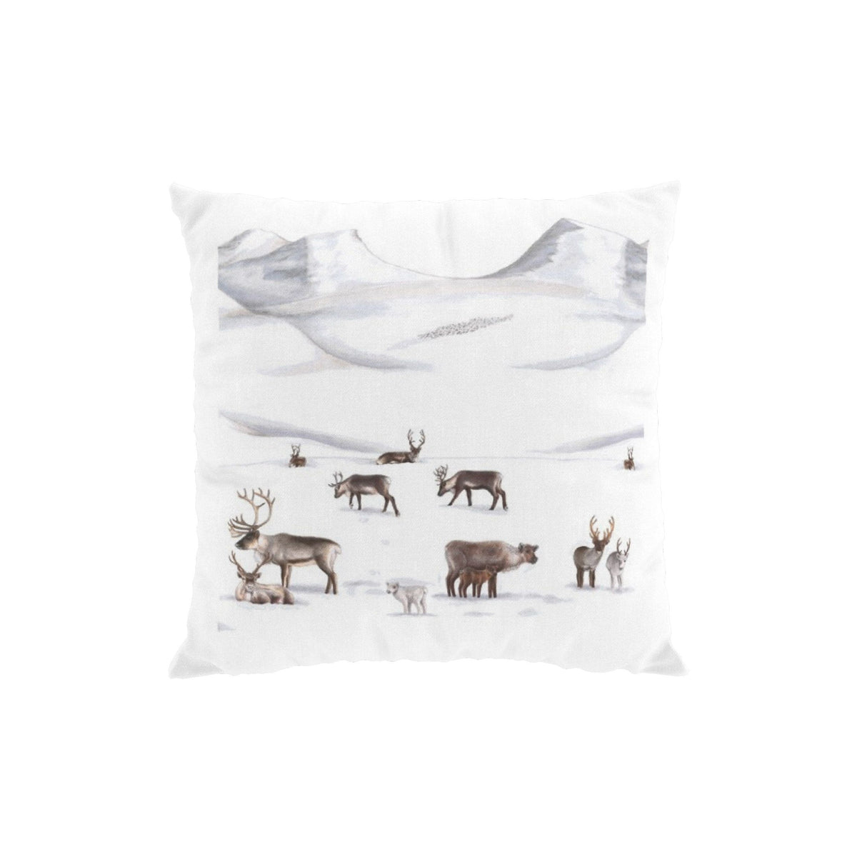 RENFJÄLLET – Kuddfodral i bomull (Offwhite)