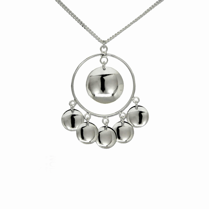 Cloudberry necklace silver