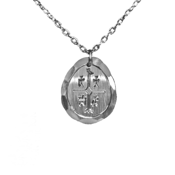 Cloudberry necklace silver